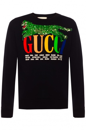 Logo-printed sweatshirt, zdjęcie 1 Logo-printed sweatshirt od Gucci